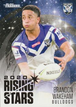 2021 NRL Traders - Rising Stars #RS09 Brandon Wakeham Front